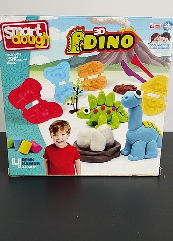 Diğer Smart Dough 3D DINO