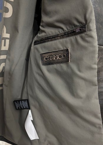 Derimod Kahverengi Deri Biker Ceket - Görsel 5