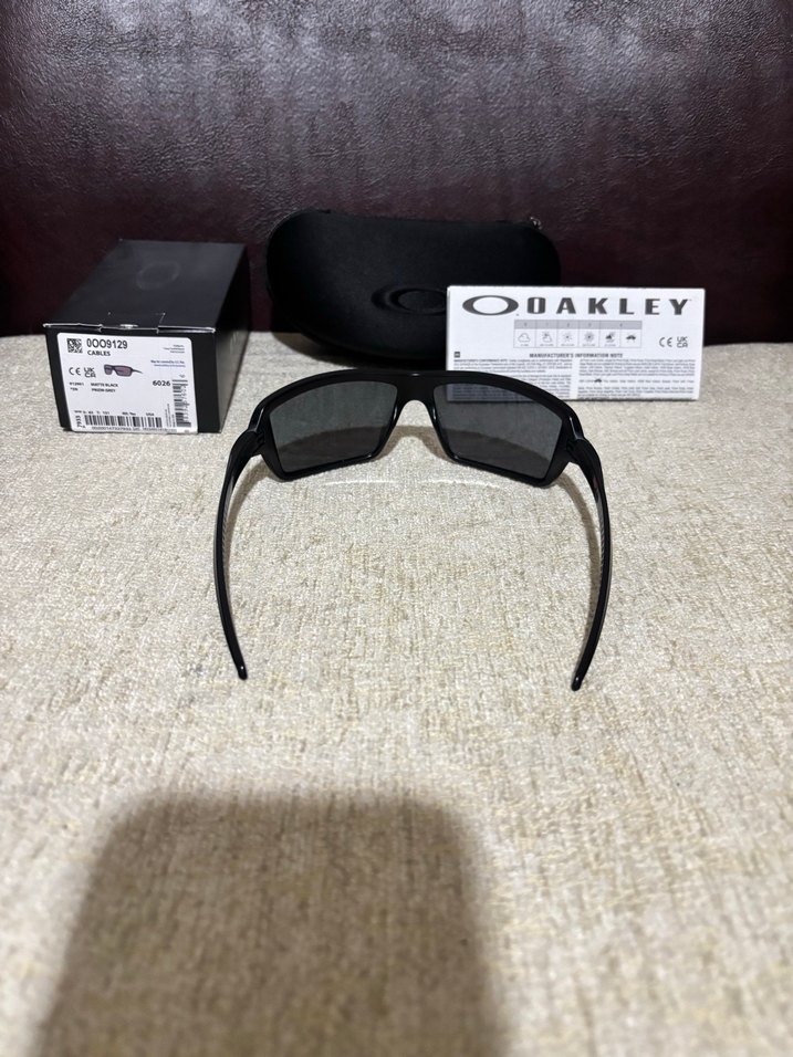 Oakley Biker Siyah Minimalist Erkek Güneş Gözlüğü - Görsel 4