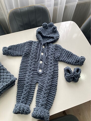 18-24 Ay Beden Puffy bebek tulumu