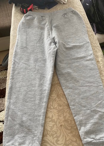 6 Yaş Beden Gri Kız veya erkek Rahat Kesim Sweatpant eşofman