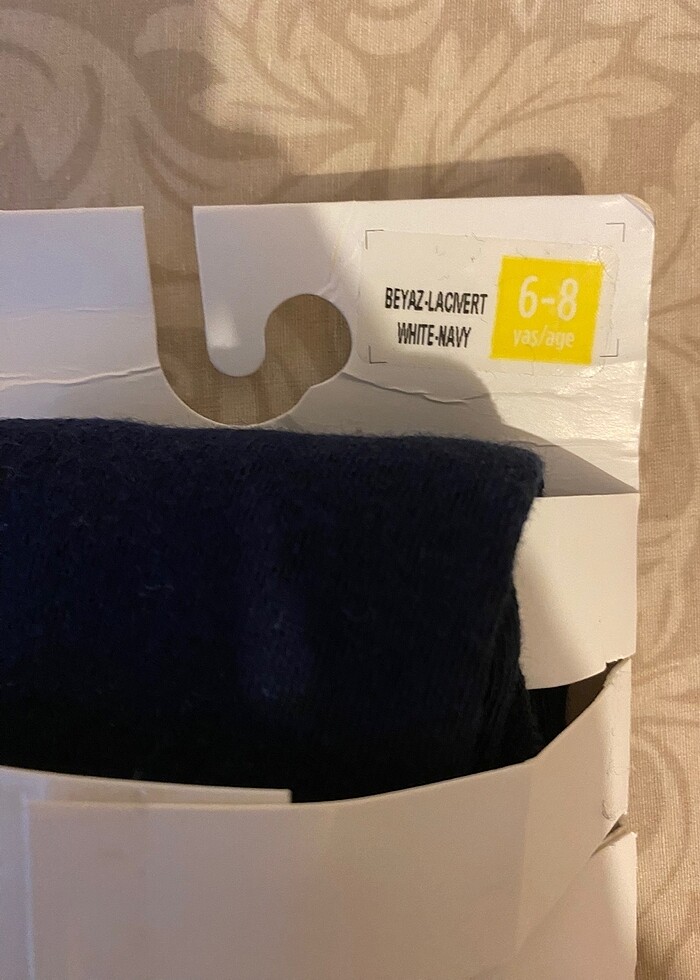 külotlu çorap lacivert - Görsel 2