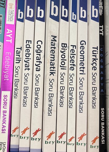 AYT Soru Bankası Seti - Edebiyat, Matematik, Fen Bilimleri