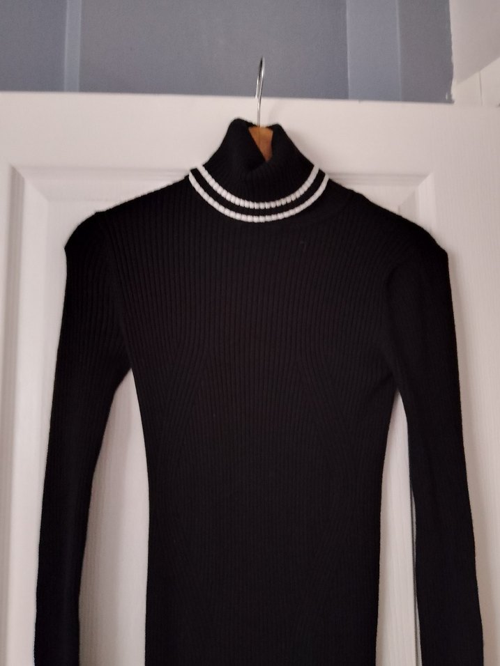 Zara knit triko Uzun Elbise - Görsel 5
