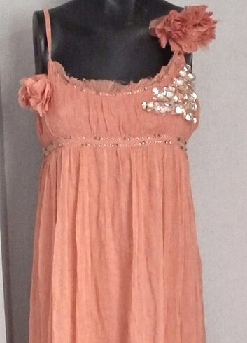 Park bravo ipek elbise - Görsel 2