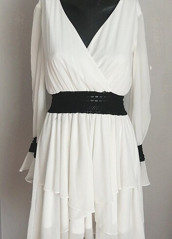 Koton ŞİFON ELBİSE - Görsel 6