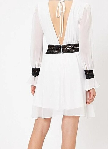 Koton ŞİFON ELBİSE - Görsel 8