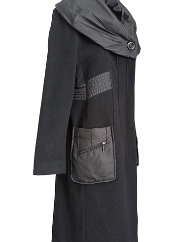 Lorena paris yün ve kaşmir palto - Görsel 5