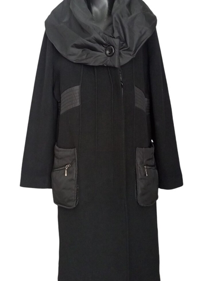 Lorena paris yün ve kaşmir palto - Görsel 4