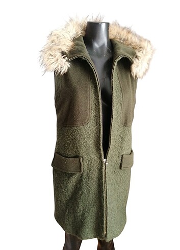 Twist yün yelek - Görsel 2