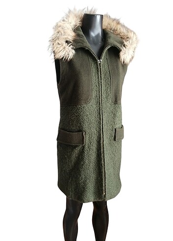 Twist yün yelek - Görsel 6