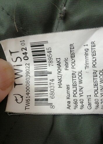 Twist yün yelek - Görsel 8