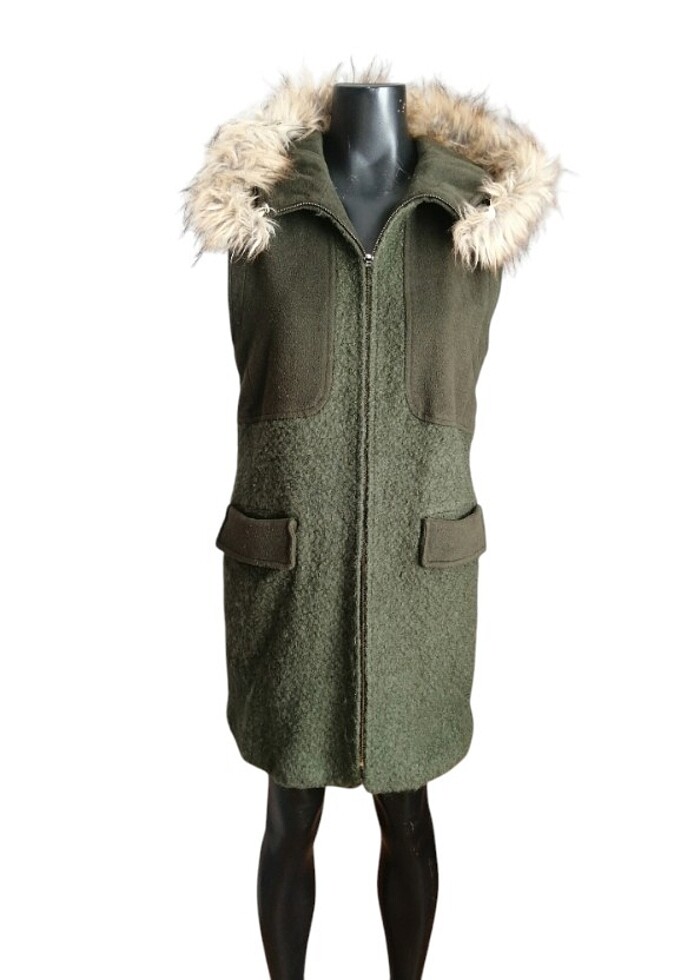 Twist yün yelek - Görsel 3