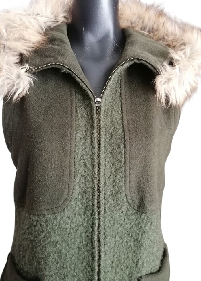 Twist yün yelek - Görsel 4