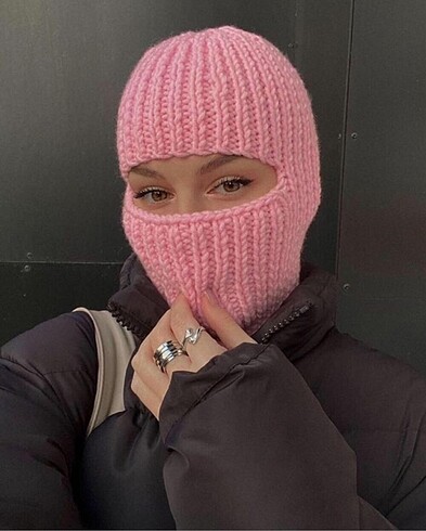 pembe balaclava