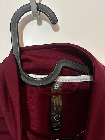 Adidas Adidas bordo çizgili hırka