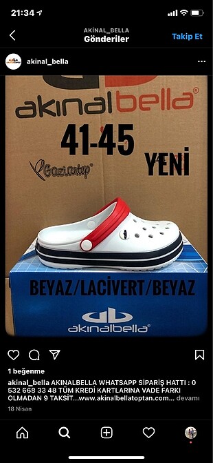 40-45 arası terlık