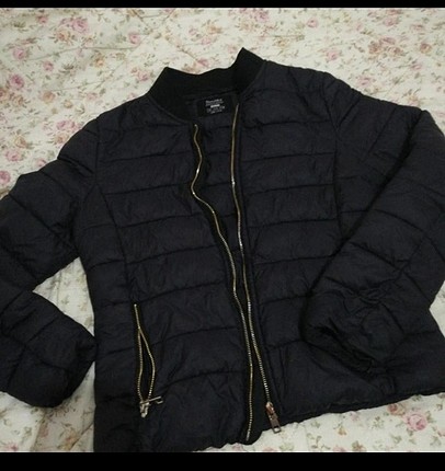 bershka siyah mont