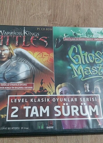 Warrior Kings + Ghost Master (PC OYUN x2) LEVEL