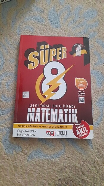 SÜPER 8 MATEMATIK TEST KİTABI