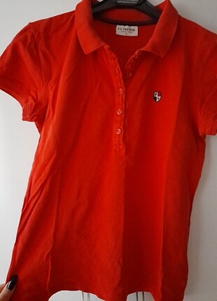 Kırmızı Klasik Polo Tişört