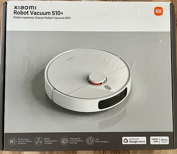 Xıaomı Robot Vacuum S10+ Robot Süpürge
