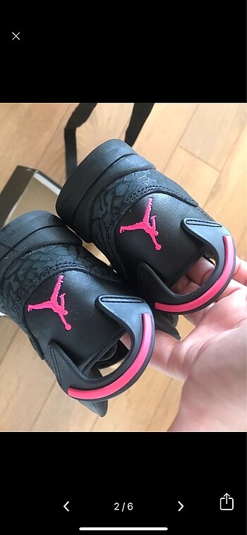 Nike Jordan kız basketbol ayakkabısı
