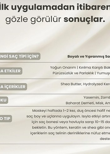 Matsu Professional Onarıcı Saç Maskesi 350 ml - Görsel 2