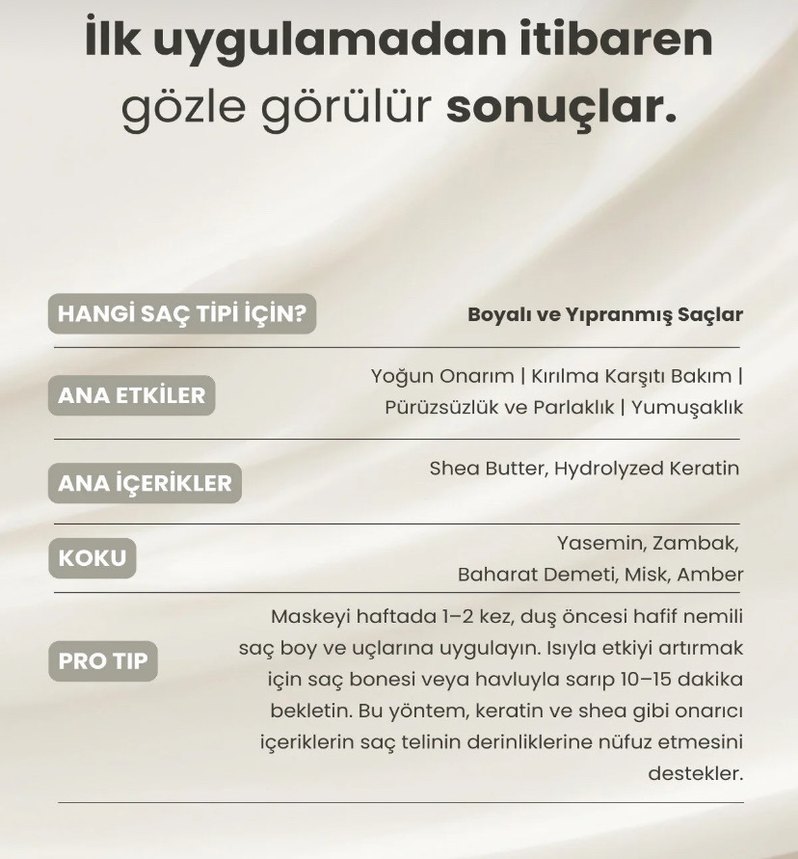 Matsu Professional Onarıcı Saç Maskesi 350 ml - Görsel 2