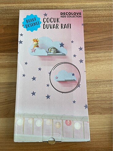 Bebek duvar rafı - Görsel 2