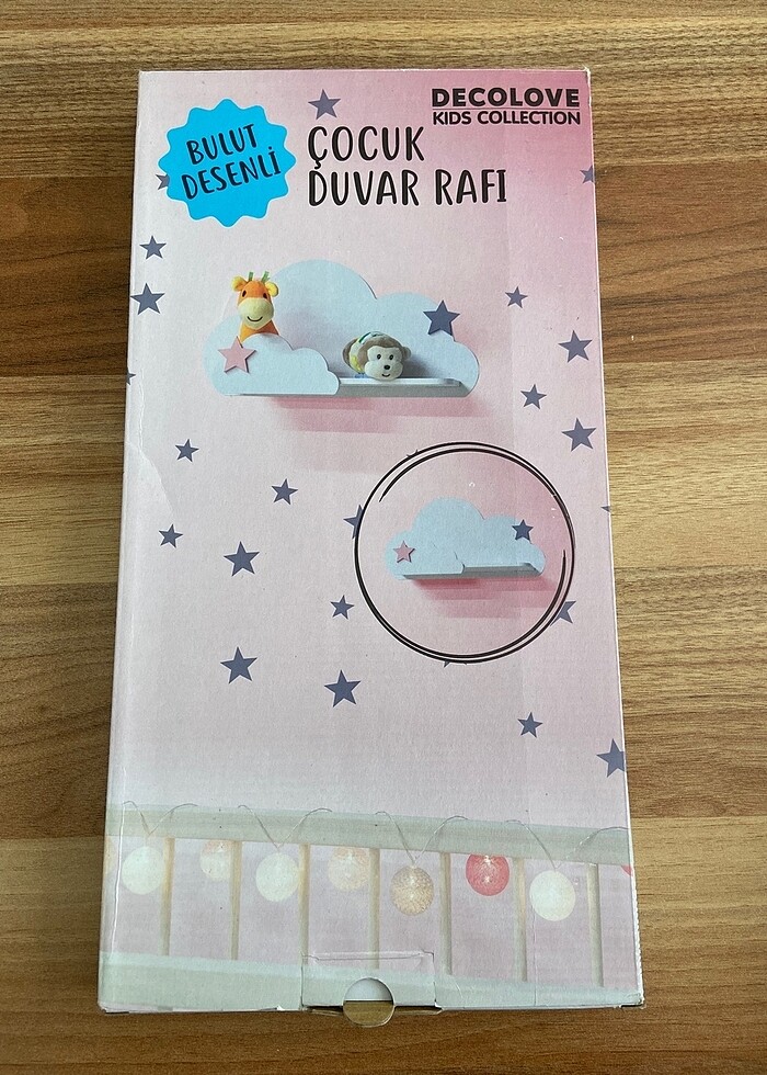 Bebek duvar rafı - Görsel 2