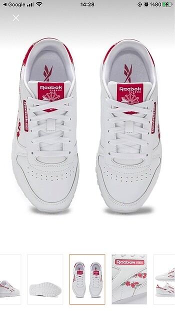 Reebok Reebok çiçek desenli ayakkabı