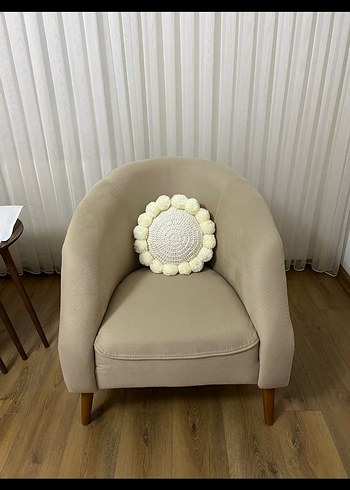 Bej Modern Klasik Dekoratif Yastık - Görsel 2