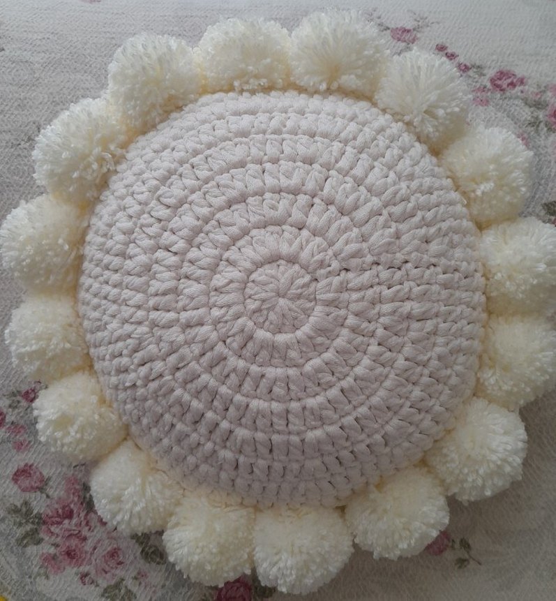 Bej Modern Klasik Dekoratif Yastık - Görsel 3