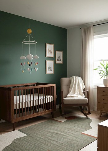 Örgü bebek odası dekor dönence - Görsel 2