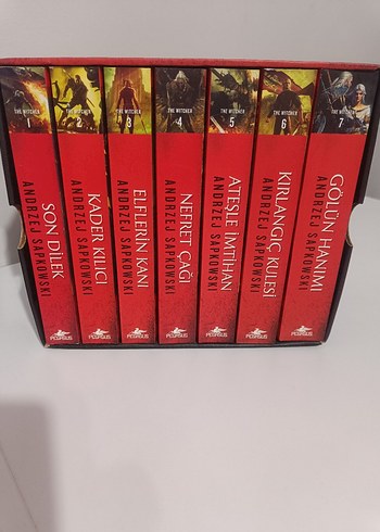 Andrzej Sapkowski Kitap Seti - 7 Roman