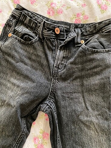 32 Beden gri Renk stradivarius pant