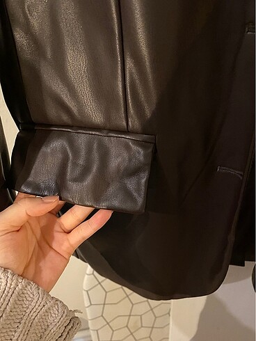 xs Beden bershka deri ceket