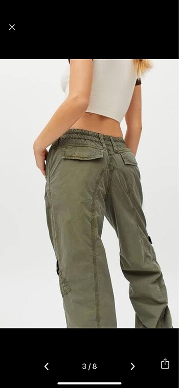 Urban Outfitters Y2K | Çift Cepli Kargo Pantolon