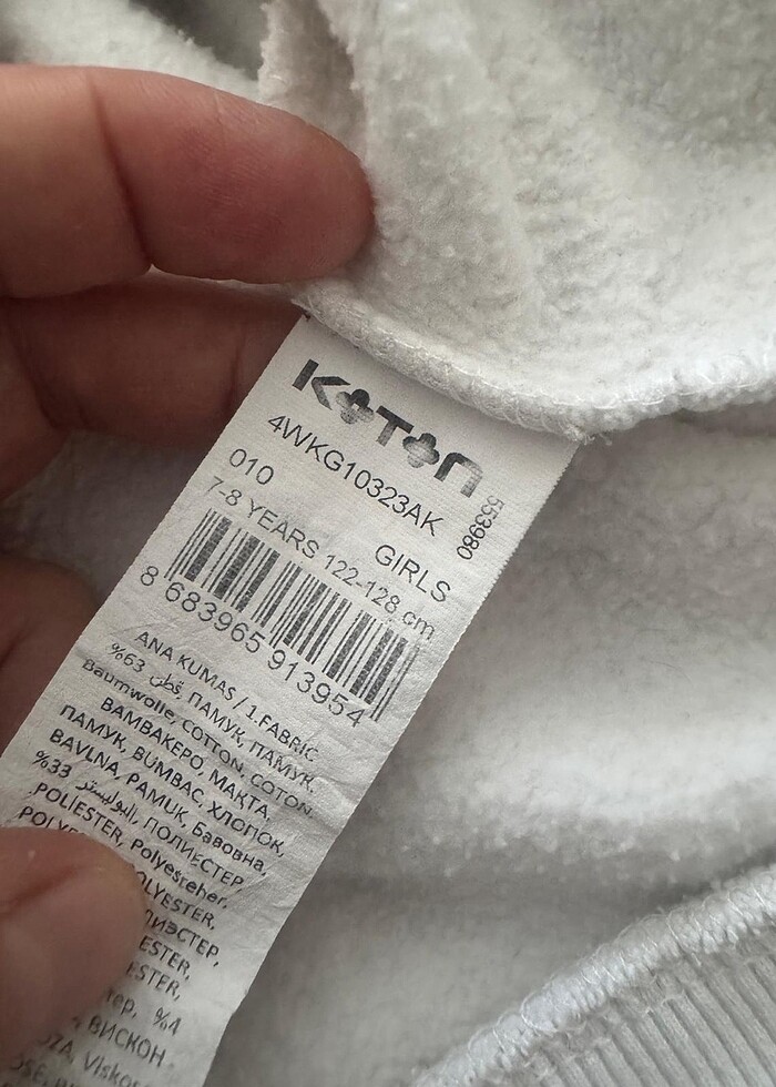 Kız çocuk swetshirt - Görsel 5