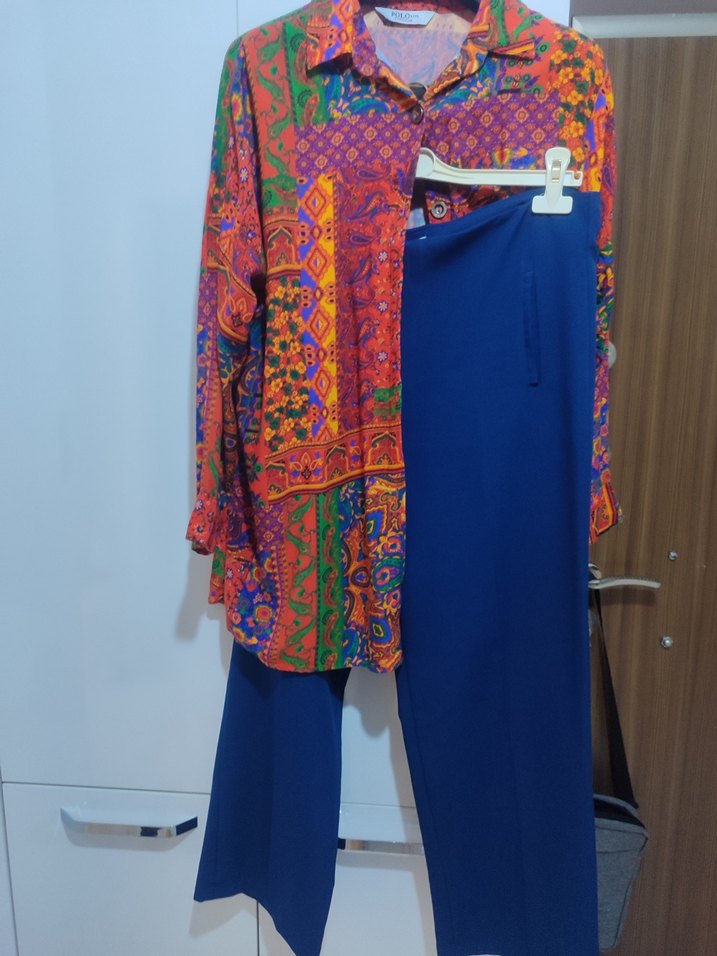 Bol paça pantolon - Görsel 5