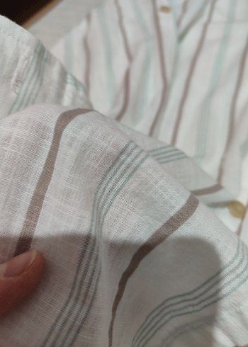 LCW Boys Beyaz viskon Rahat Kesim Gömlek - Görsel 3