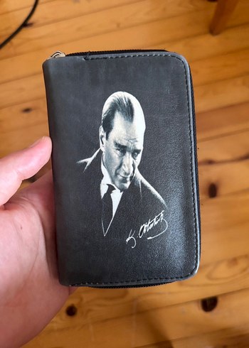 Atatürk Resmi Baskılı Cüzdan