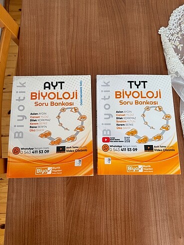 Biyotik yayını Tyt ve Ayt Biyoloji testi