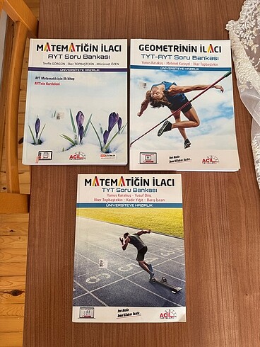 Acil yayınları İlacı AYT MATEMATİK TYT MATEMATİK VE GEOMETRİ