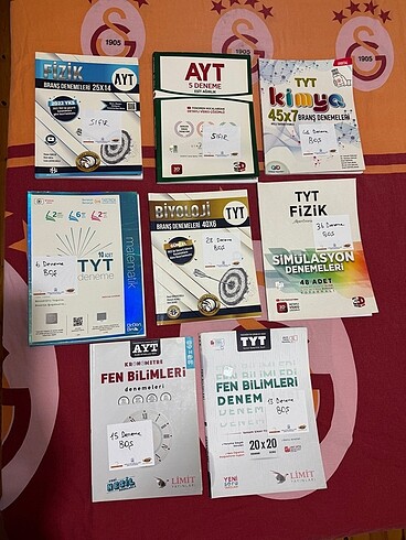 3D Bilgi Sarmal Orbital 345 Limit TYT AYT Denemeler
