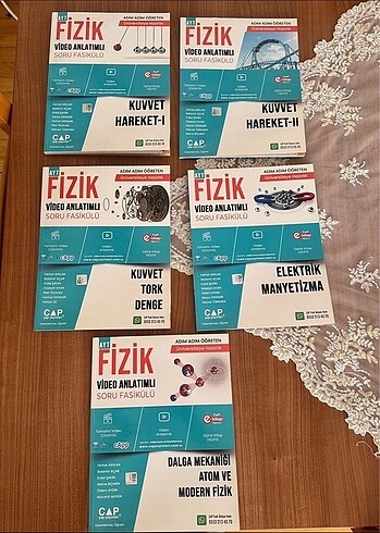  Beden Çap Ayt Matematik ve Ayt Fizik Fasikülleri
