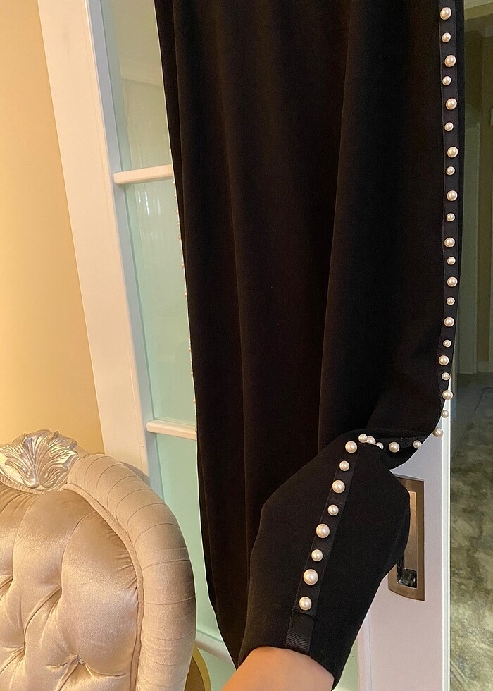 İnci detaylı etek - Görsel 2