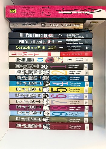 Manga ve Çizgi Roman Seti