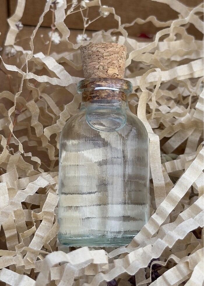 Mantar tıpalı cam şişe (kolonyasız) - Görsel 4